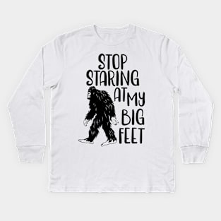 Bigfoot Kids Long Sleeve T-Shirt